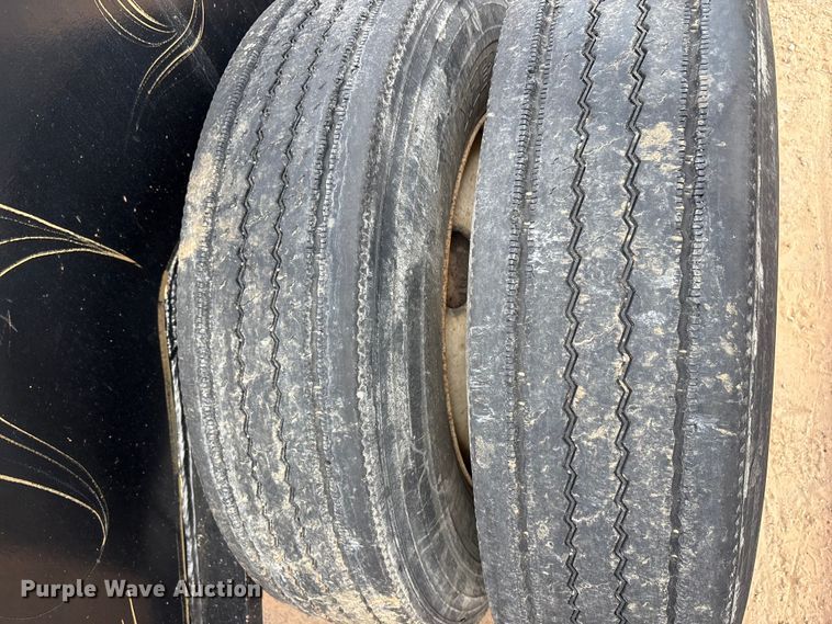 image for item EE1404 1982 Siebert lowboy equipment trailer