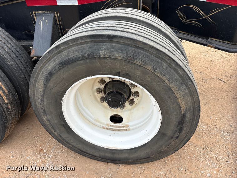 image for item EE1404 1982 Siebert lowboy equipment trailer