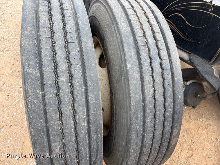 image for item EE1404 1982 Siebert lowboy equipment trailer