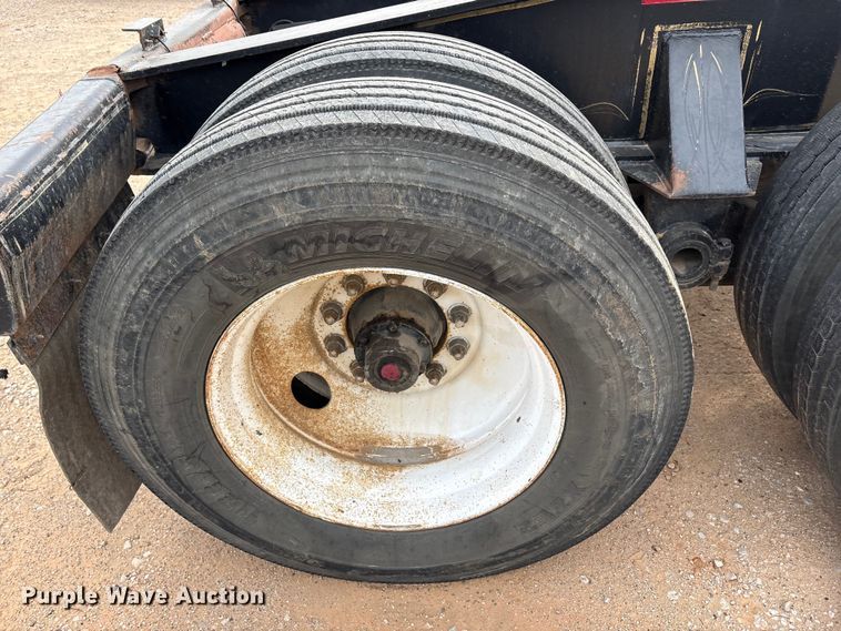 image for item EE1404 1982 Siebert lowboy equipment trailer