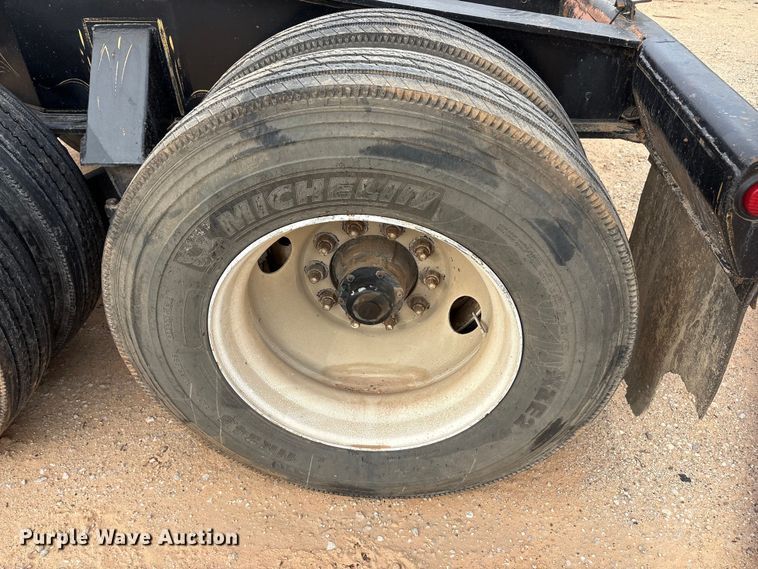 image for item EE1404 1982 Siebert lowboy equipment trailer