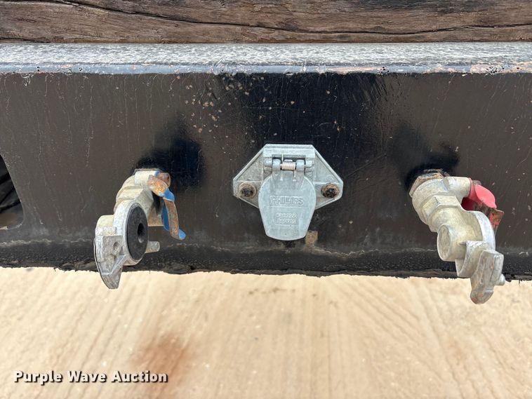 image for item EE1405 1989 Siebert lowboy equipment trailer