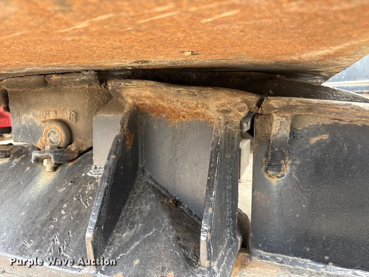 image for item EE1405 1989 Siebert lowboy equipment trailer