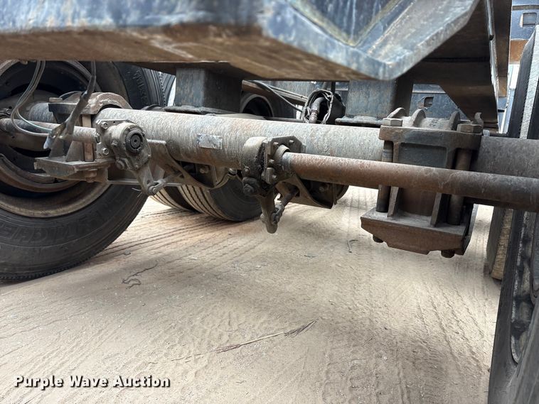 image for item EE1405 1989 Siebert lowboy equipment trailer