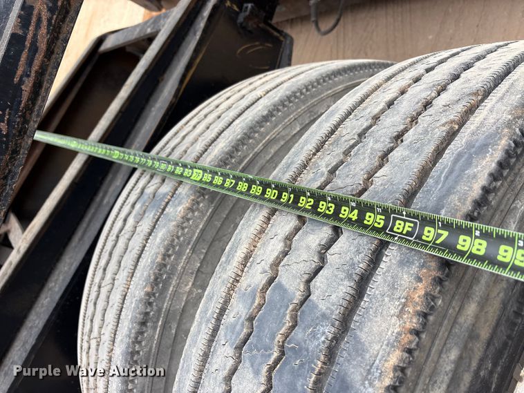 image for item EE1405 1989 Siebert lowboy equipment trailer