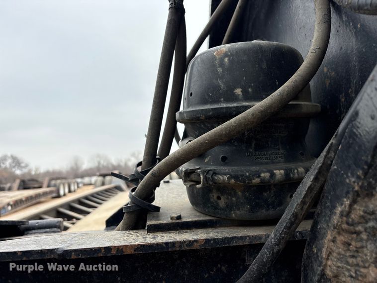 image for item EE1405 1989 Siebert lowboy equipment trailer