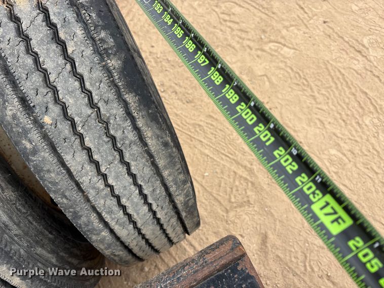 image for item EE1405 1989 Siebert lowboy equipment trailer