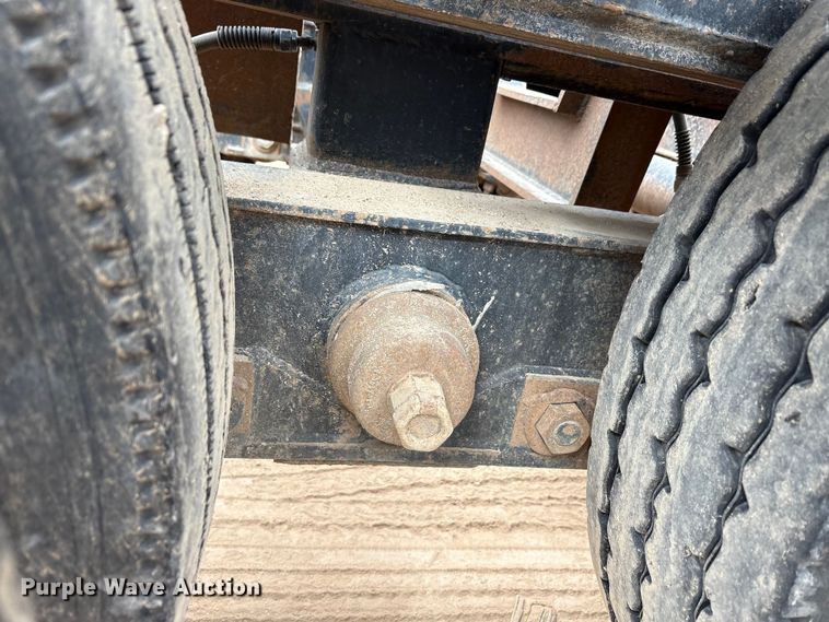 image for item EE1405 1989 Siebert lowboy equipment trailer