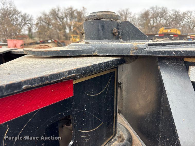 image for item EE1405 1989 Siebert lowboy equipment trailer