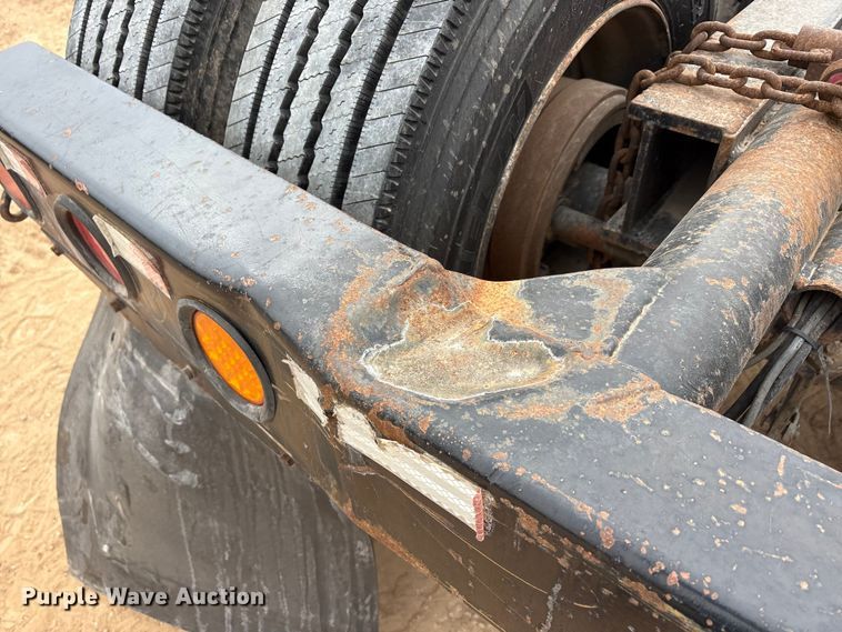 image for item EE1405 1989 Siebert lowboy equipment trailer