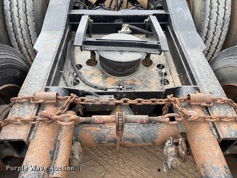 image for item EE1405 1989 Siebert lowboy equipment trailer