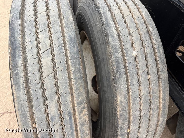 image for item EE1405 1989 Siebert lowboy equipment trailer