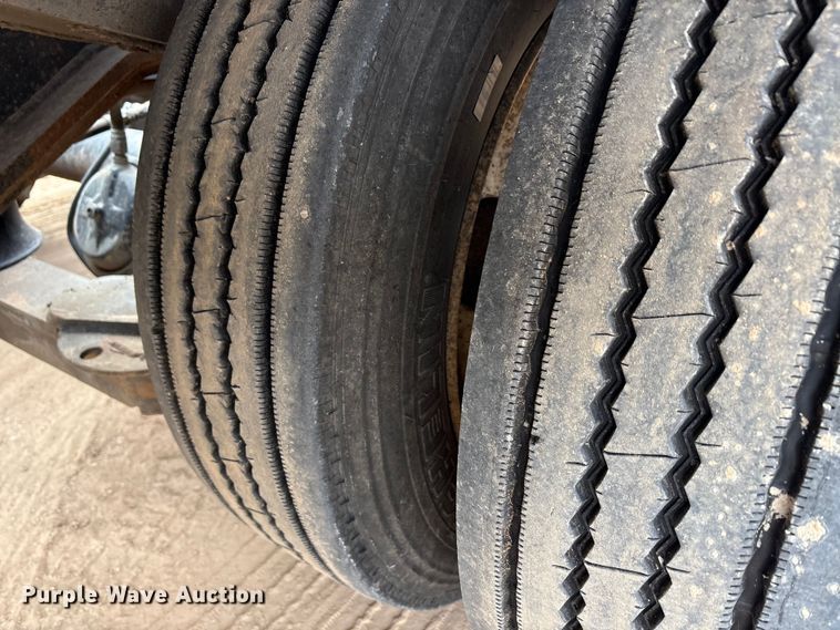 image for item EE1405 1989 Siebert lowboy equipment trailer