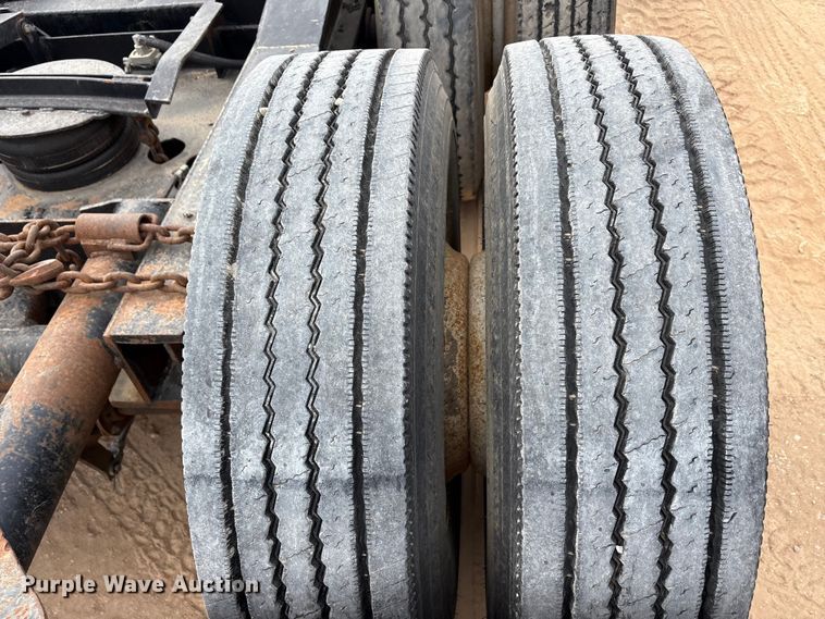 image for item EE1405 1989 Siebert lowboy equipment trailer