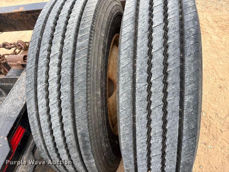 image for item EE1405 1989 Siebert lowboy equipment trailer