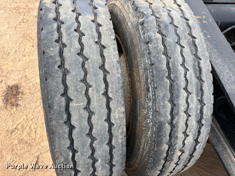 image for item EE1405 1989 Siebert lowboy equipment trailer