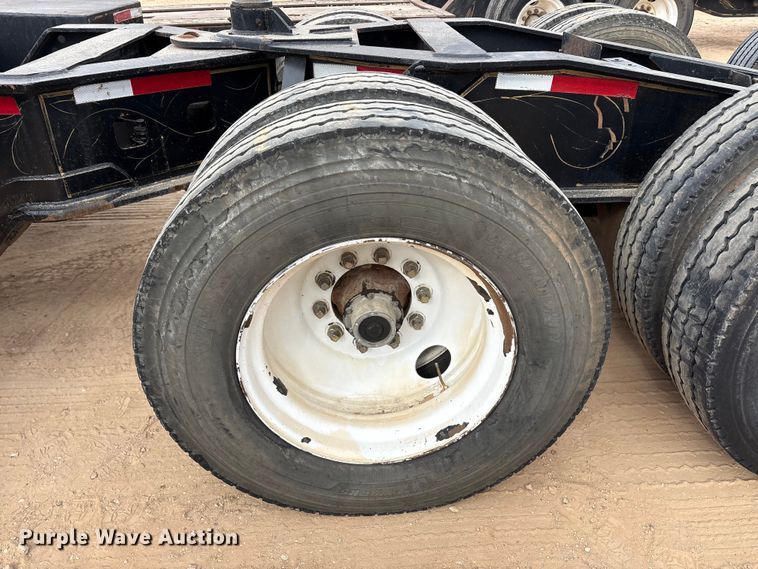 image for item EE1405 1989 Siebert lowboy equipment trailer