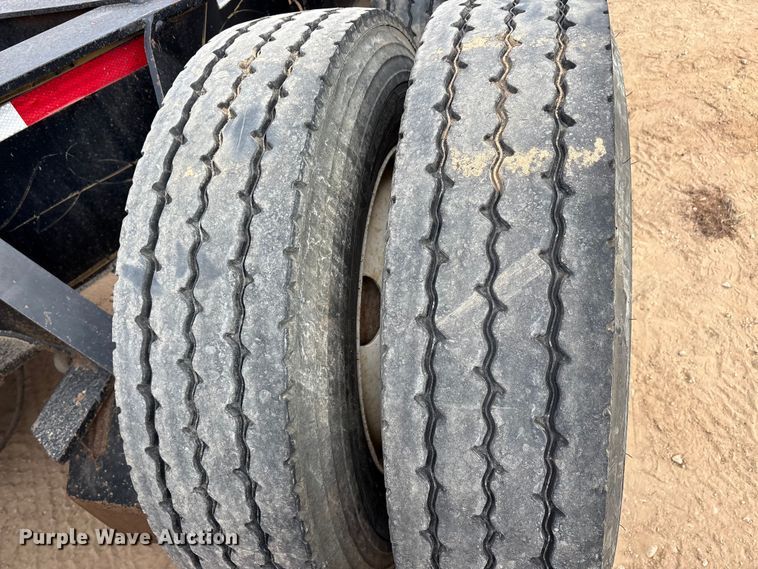 image for item EE1405 1989 Siebert lowboy equipment trailer