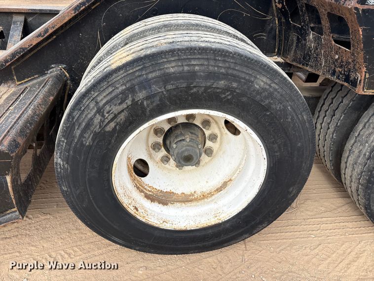 image for item EE1405 1989 Siebert lowboy equipment trailer