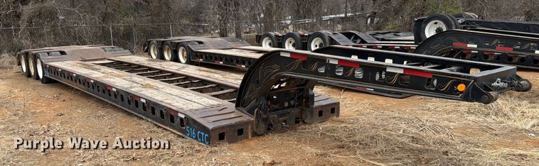 image for item EE1406 1984 Siebert lowboy equipment trailer