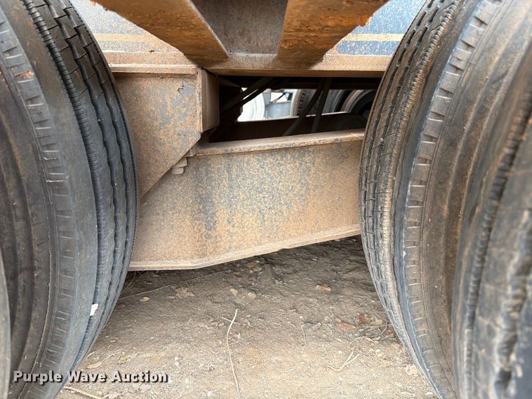 image for item EE1406 1984 Siebert lowboy equipment trailer