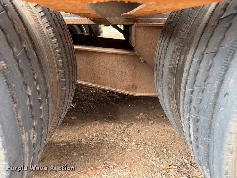 image for item EE1406 1984 Siebert lowboy equipment trailer