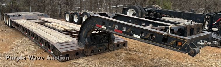 image for item EE1407 1986 Siebert lowboy equipment trailer
