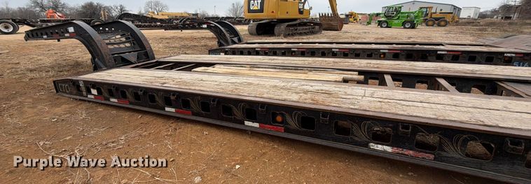 image for item EE1407 1986 Siebert lowboy equipment trailer