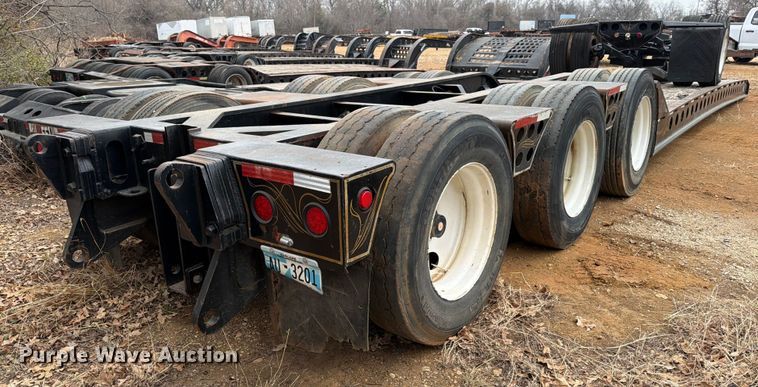 image for item EE1408 Cozad lowboy equipment trailer