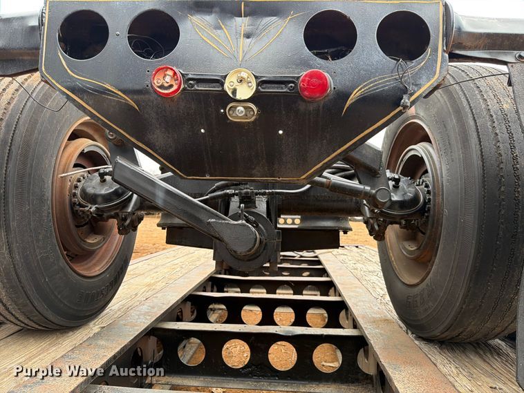 image for item EE1408 Cozad lowboy equipment trailer