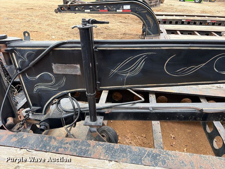 image for item EE1408 Cozad lowboy equipment trailer