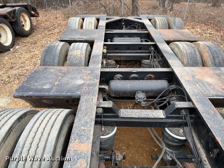 image for item EE1408 Cozad lowboy equipment trailer