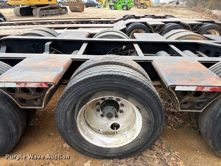 image for item EE1408 Cozad lowboy equipment trailer