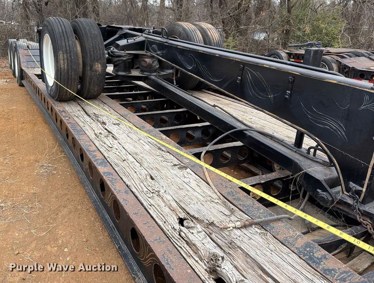 image for item EE1408 Cozad lowboy equipment trailer