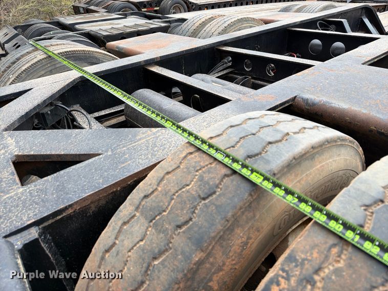 image for item EE1408 Cozad lowboy equipment trailer