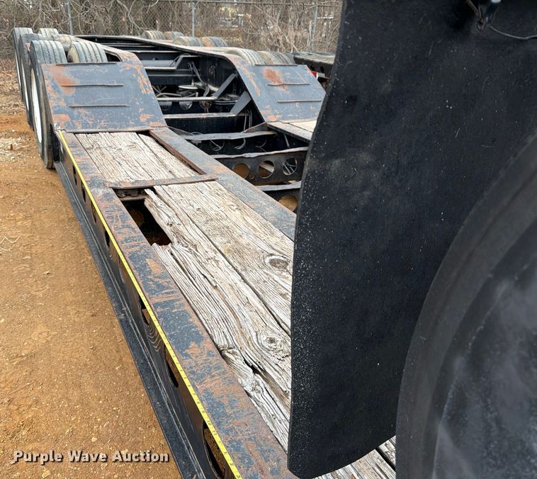 image for item EE1408 Cozad lowboy equipment trailer