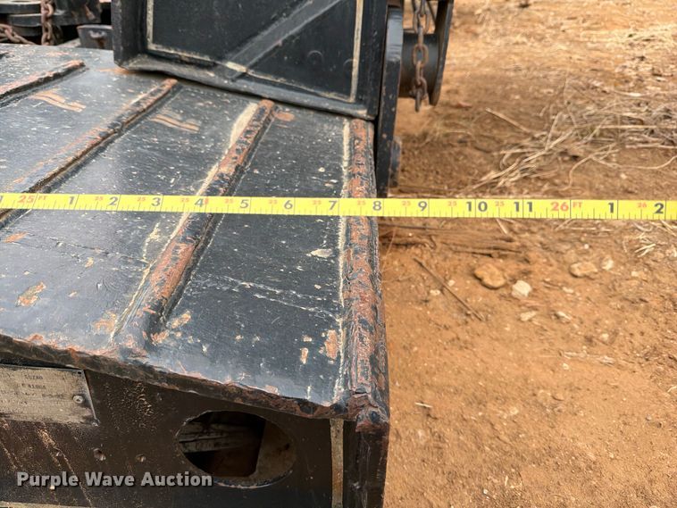 image for item EE1408 Cozad lowboy equipment trailer