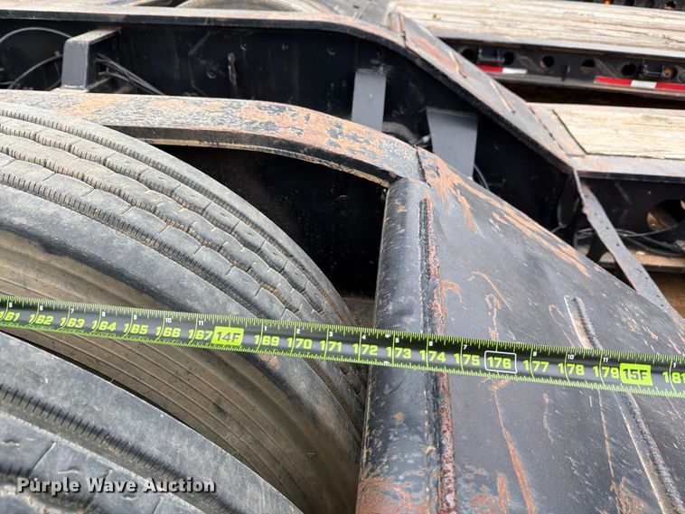 image for item EE1408 Cozad lowboy equipment trailer