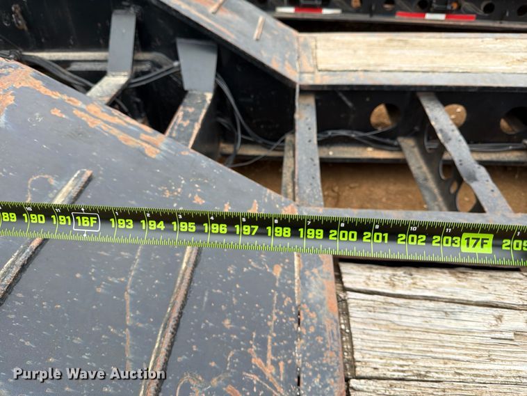 image for item EE1408 Cozad lowboy equipment trailer