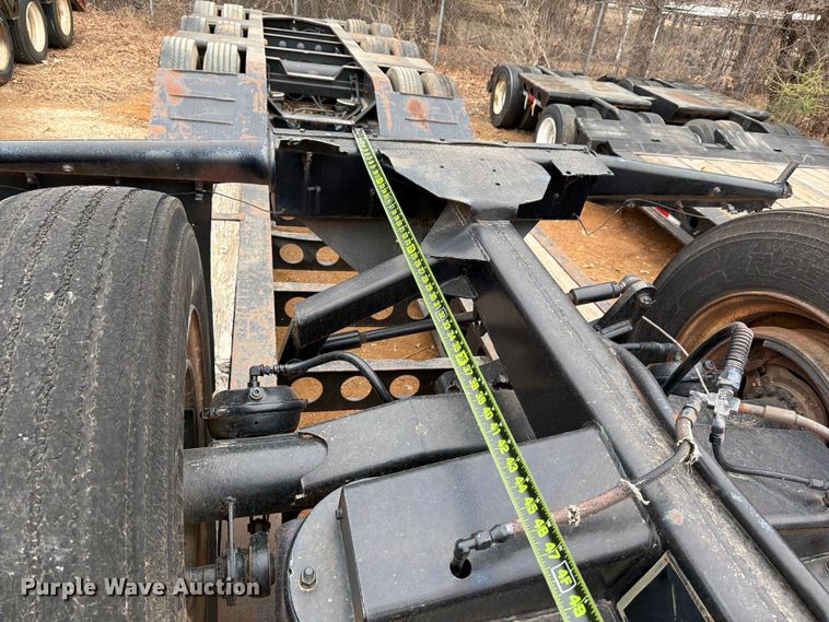 image for item EE1408 Cozad lowboy equipment trailer