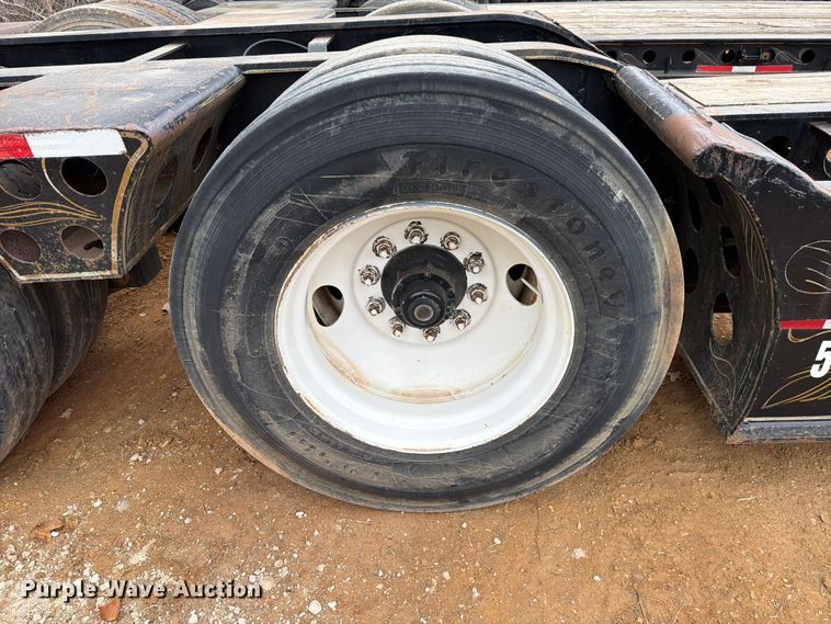 image for item EE1408 Cozad lowboy equipment trailer