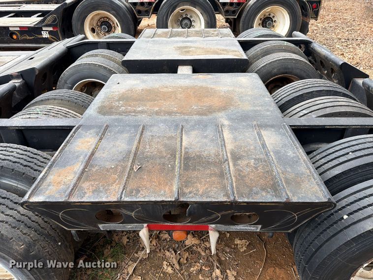 image for item EE1409 1989 Cozad lowboy equipment trailer