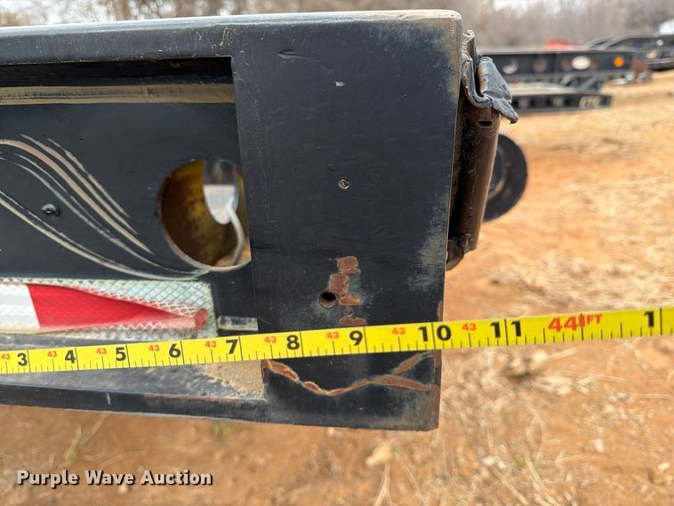 image for item EE1409 1989 Cozad lowboy equipment trailer