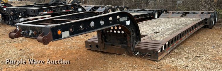 image for item EE1410 1973 Cozad lowboy equipment trailer
