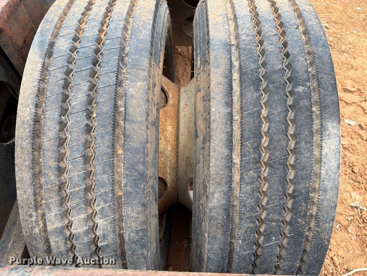 image for item EE1410 1973 Cozad lowboy equipment trailer