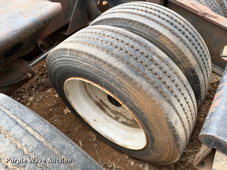 image for item EE1410 1973 Cozad lowboy equipment trailer
