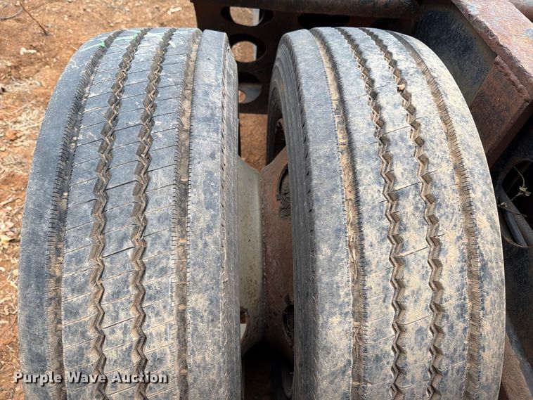 image for item EE1410 1973 Cozad lowboy equipment trailer