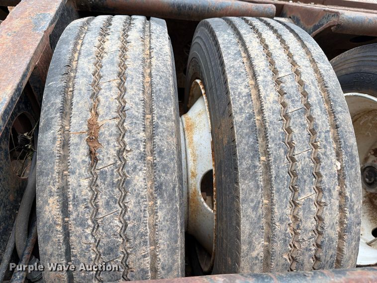 image for item EE1410 1973 Cozad lowboy equipment trailer