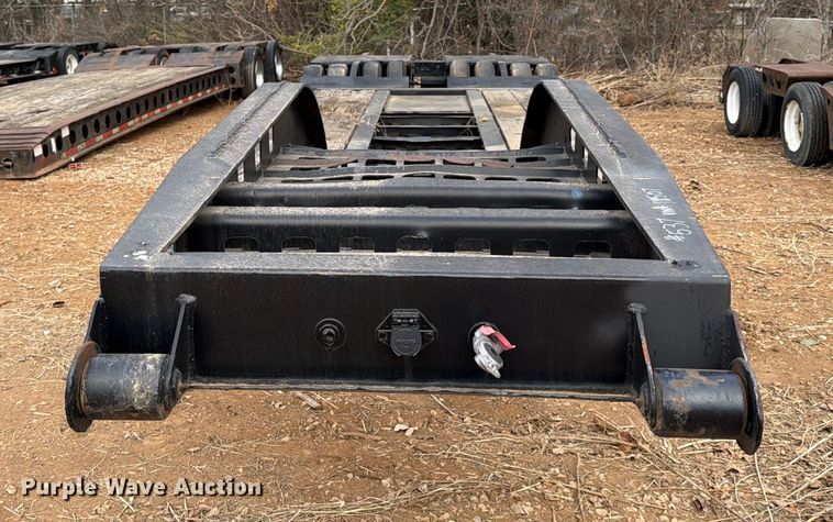 image for item EE1411 1984 Siebert lowboy equipment trailer