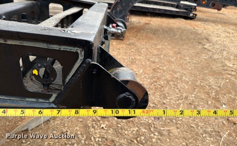 image for item EE1411 1984 Siebert lowboy equipment trailer